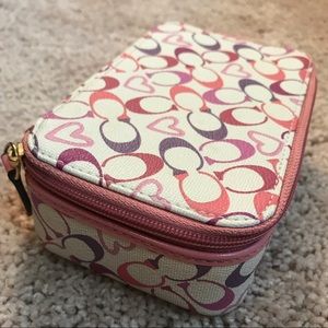 COACH Travel Jewelry Case